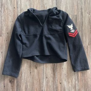 Vintage Military style pull over